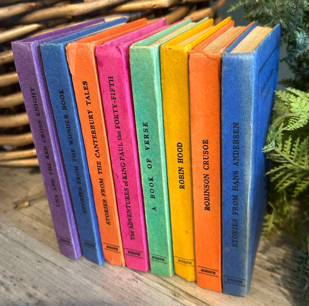 Set of 8 Vintage Classic Books - Herbert Joesph LTD