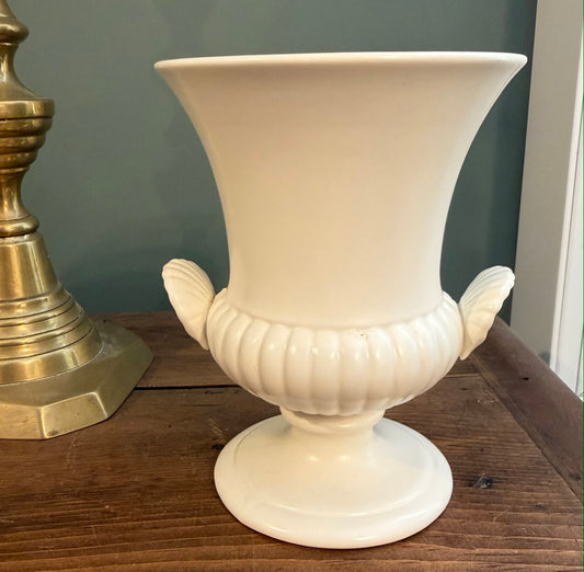 Vintage Wedgwood Pottery White Vase
