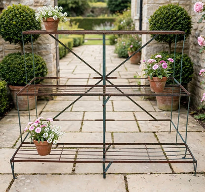 Vintage Metal Tiered Plant stand