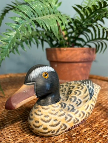 Vintage Wooden Duck