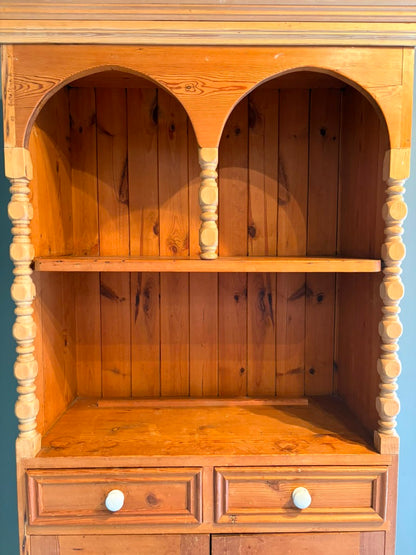 Vintage Pine Kitchen Dresser