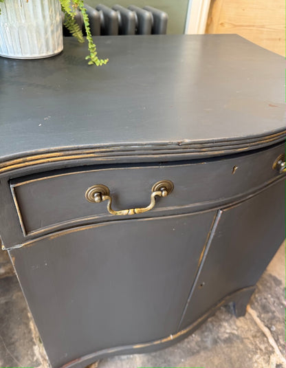 Vintage Painted Cupboard with Shelving