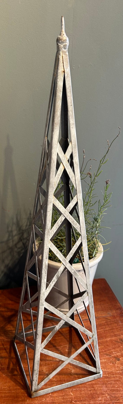 Rustic Small Garden Obelisk