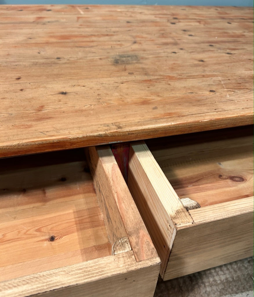 Rustic Large Painted Coffee Table