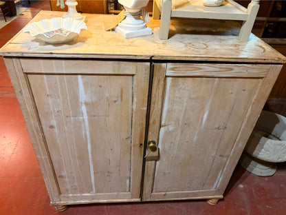 Rustic Antique Pine Cupboard