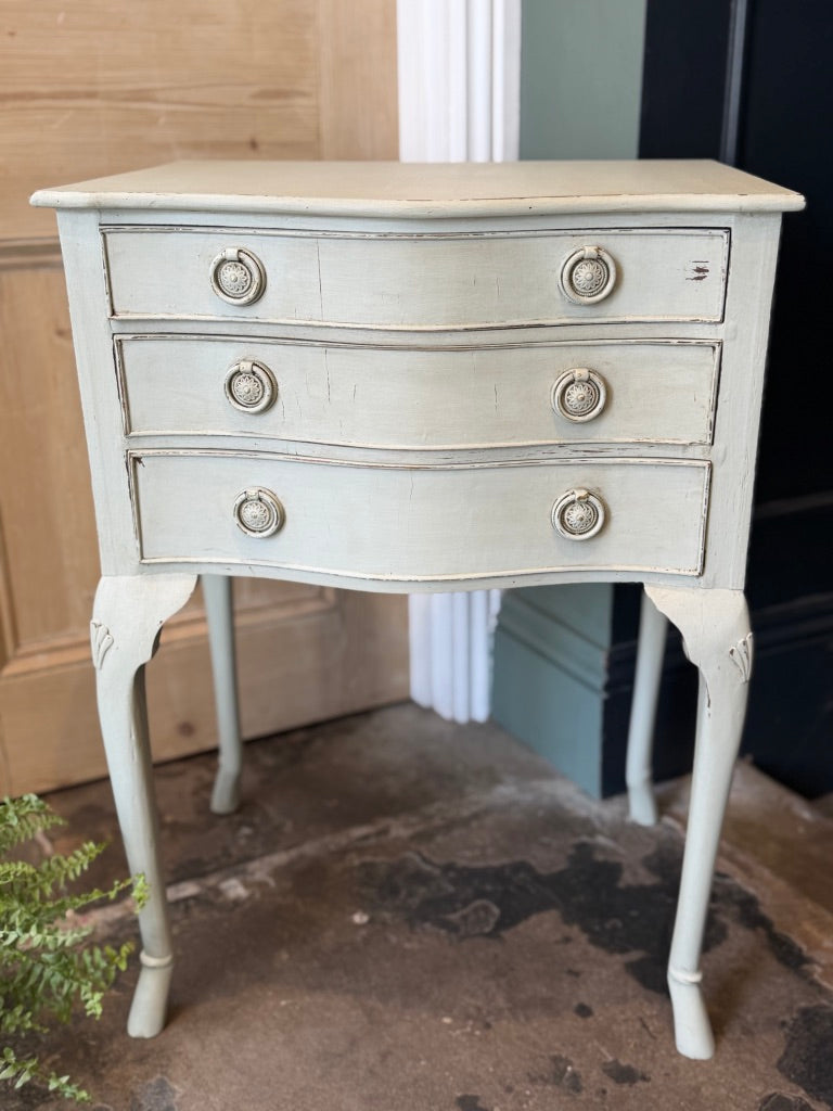 Vintage Painted Bedside Drawers