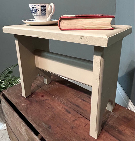 Painted Pine Stool