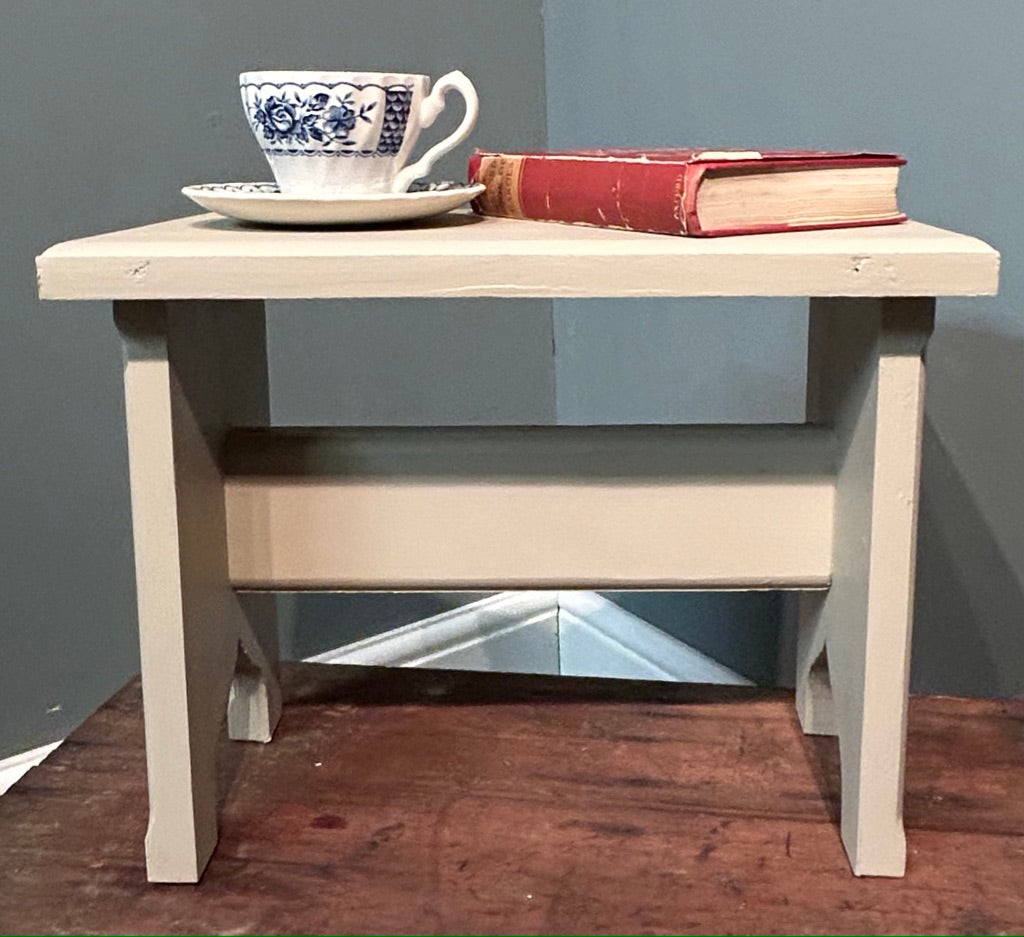 Painted Pine Stool