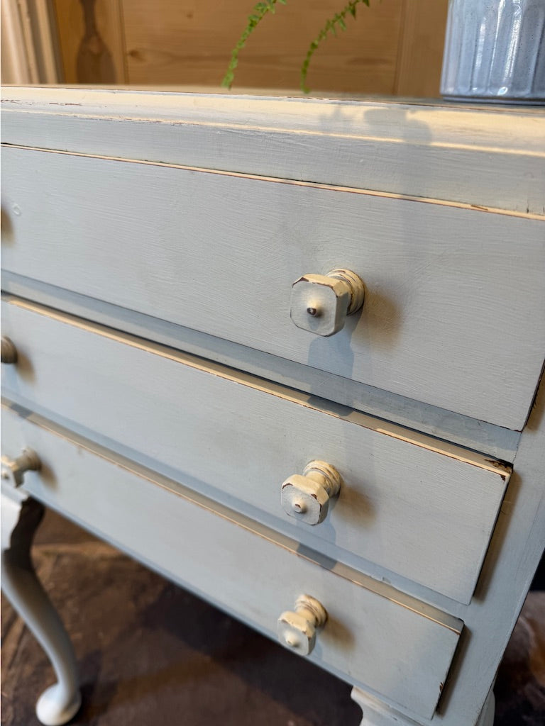 Vintage Painted Bedside Drawers