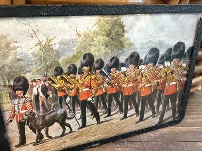 Small Vintage Grenadier Guards Print Framed