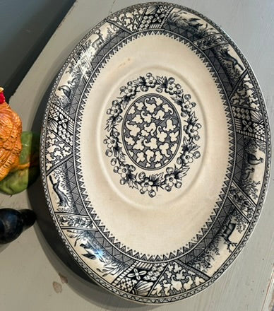 Vintage Oval Plate - Wedgewood Melton