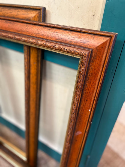 Pair of Wooden Vintage Frames