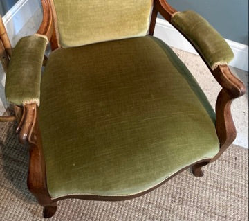 Antique Bedroom Chair - Victorian parlor chair.