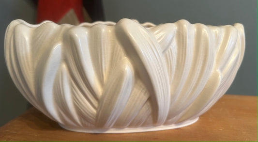 Vintage Sylvac Pottery White Mantel Vase