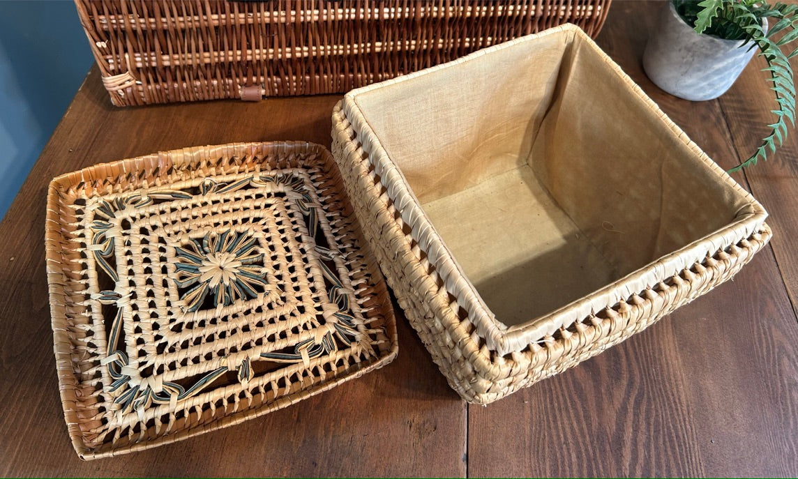 Vintage Sewing Basket