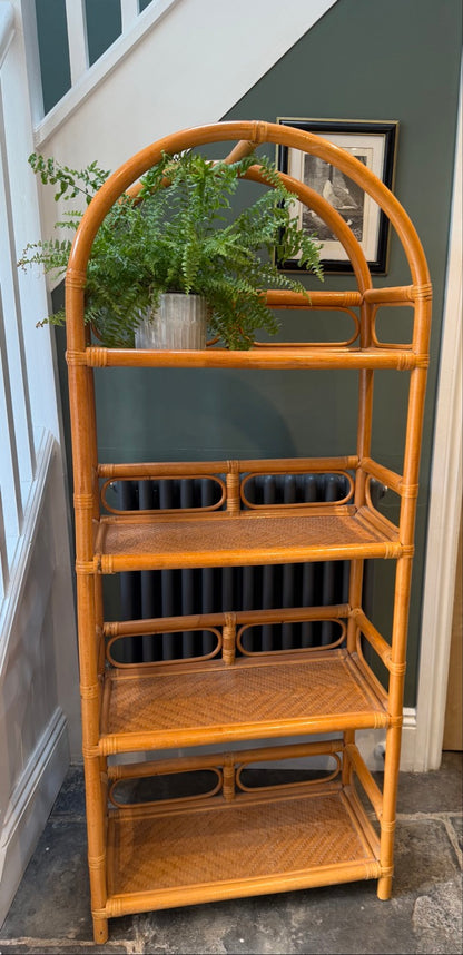 Vintage Bamboo Shelves