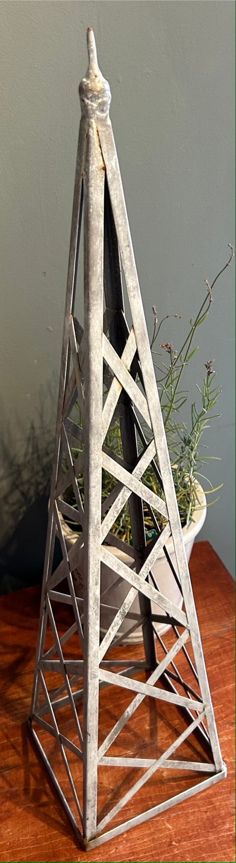 Rustic Small Garden Obelisk