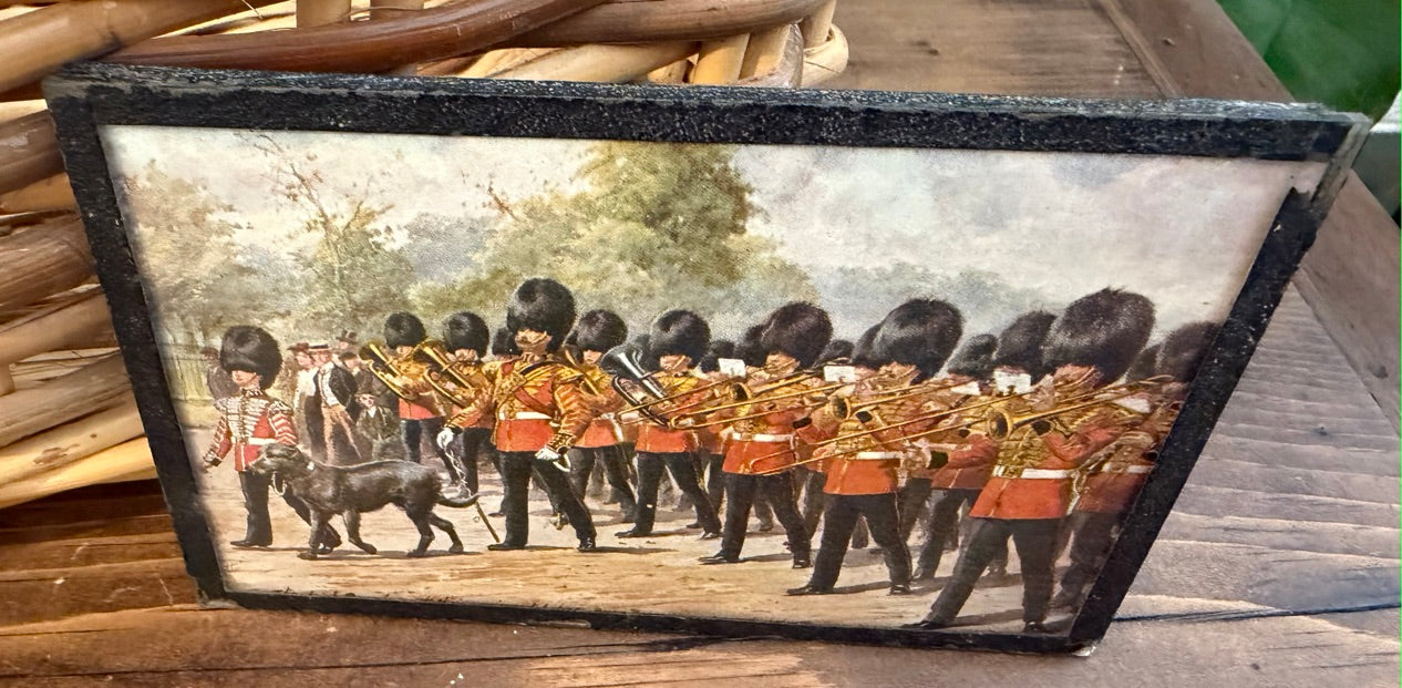 Small Vintage Grenadier Guards Print Framed