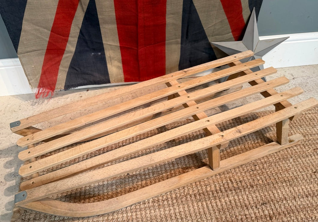 Vintage Wooden Sledge - Great Christmas Display Prop
