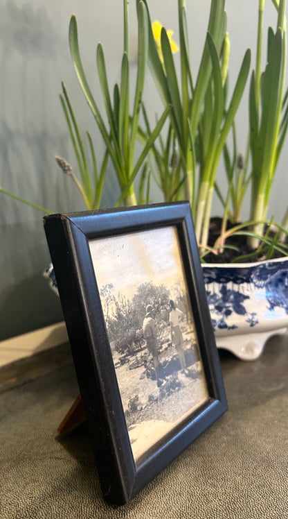 Small Black Vintage Frame with photo