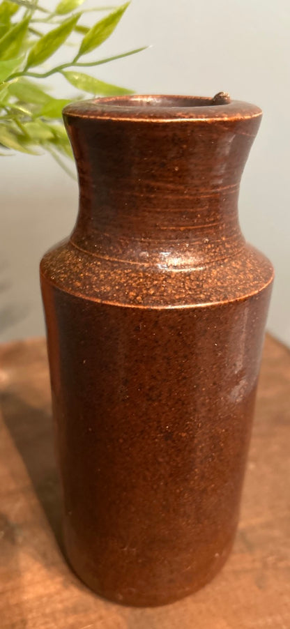 Vintage Stone ware Jar - Antique Vessel