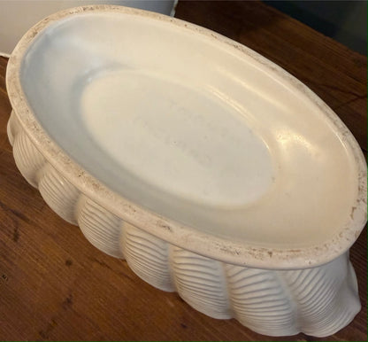 Vintage Dartmouth Pottery White Mantel Vase