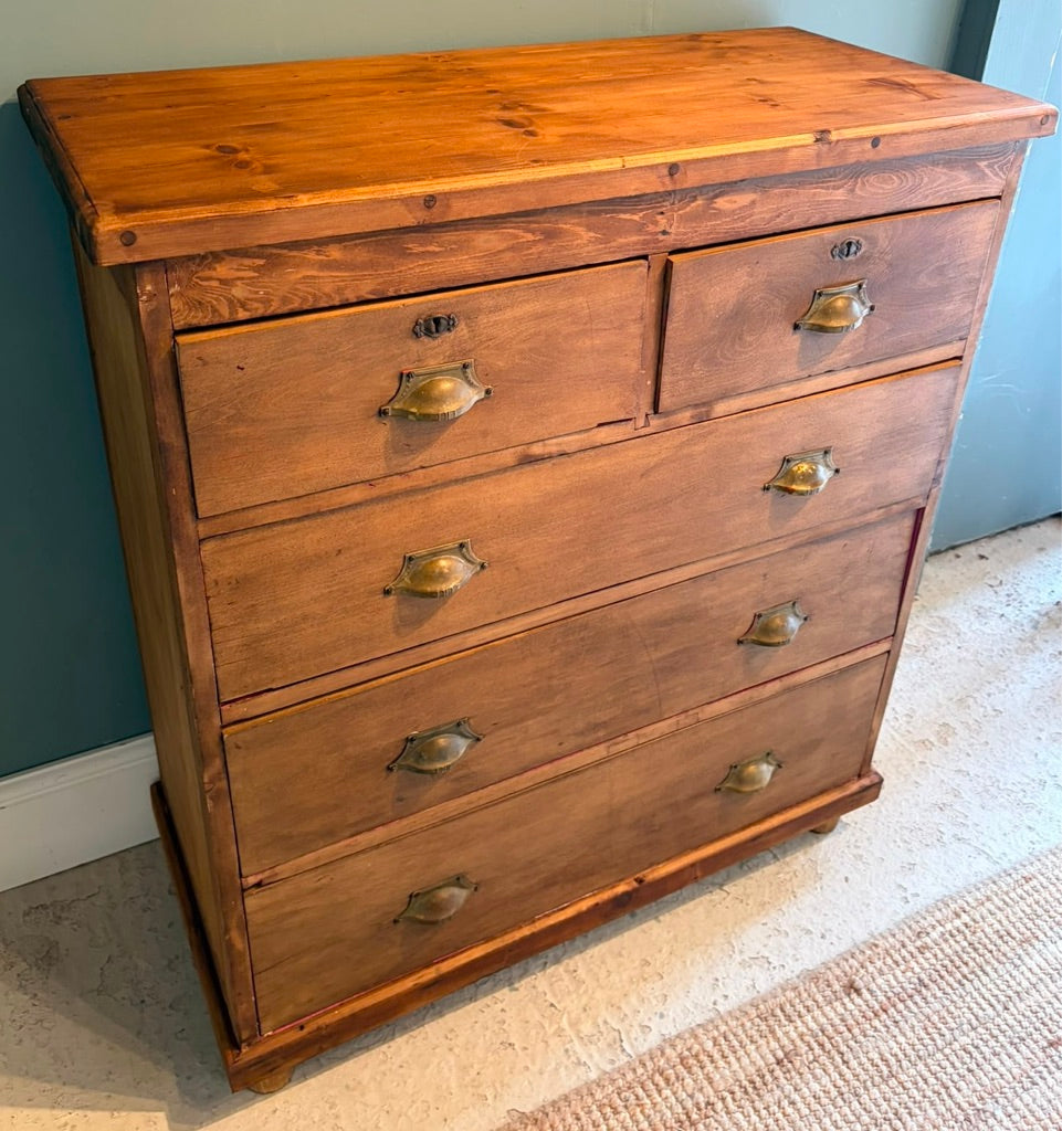 Vintage Pine Chest of Drawers
