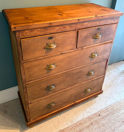 Vintage Pine Chest of Drawers