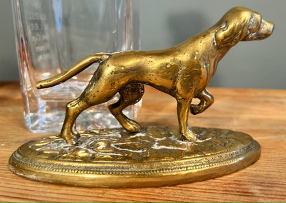 Vintage Brass Hound