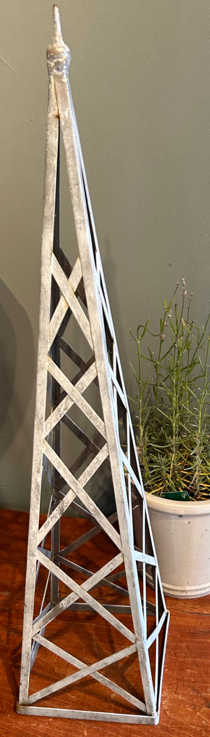 Rustic Small Garden Obelisk