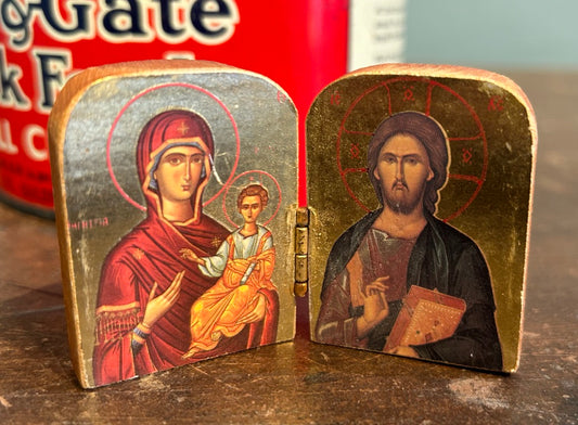 Religious Crypt - Hinged Wooden blocks
