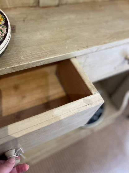 Rustic Vintage Painted Antique Pine Boho Shelves