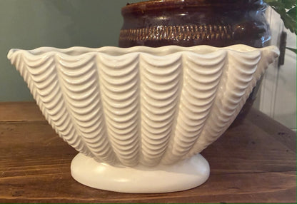 Vintage Dartmouth Pottery White Mantel Vase