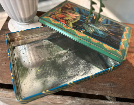 Vintage Kingfisher Tin