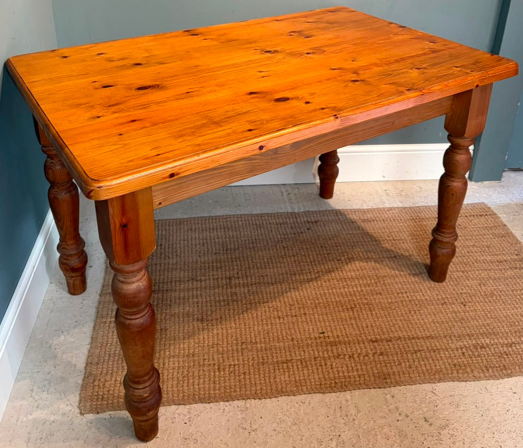 Small Pine Farmhouse Table