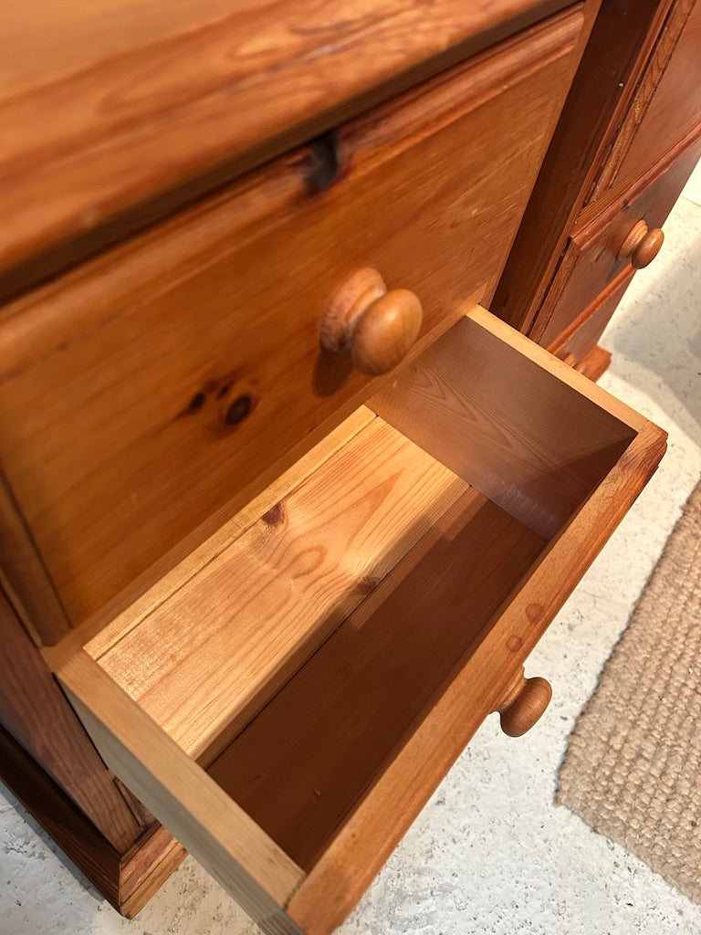 Pair of Pine Bedside Drawers