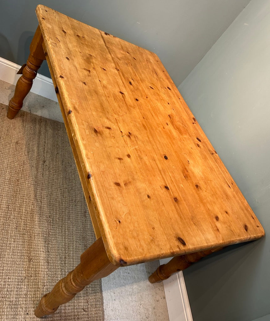 Small Pine Farmhouse Table