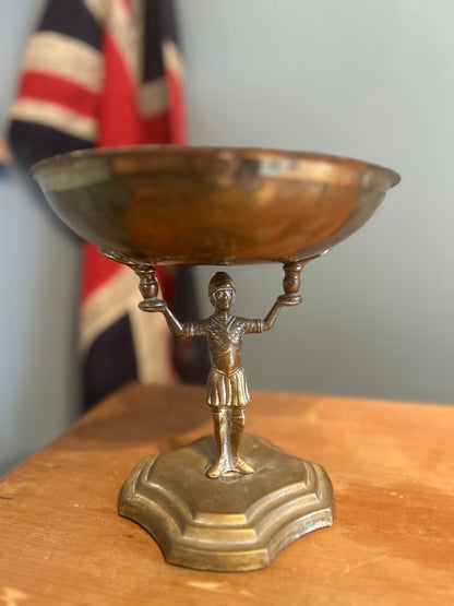 Vintage Brass Fruit Bowl