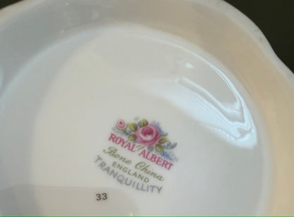 Medium Vintage Floral Royal Albert Tea Pot - Bone China Tranquillity