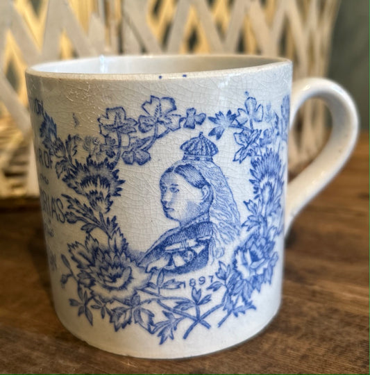 Antique Mug -60th Year of Queen Victorias Reign