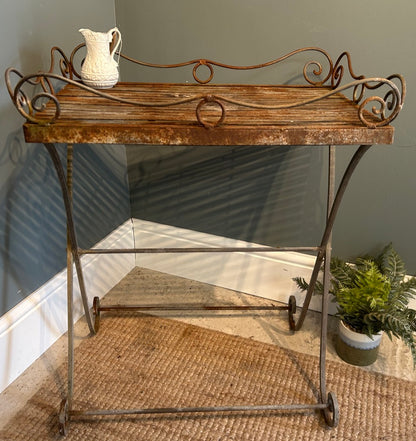 Vintage Garden Tray Table
