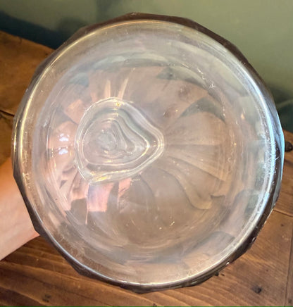 Vintage Cut Glass Decanter with Stopper *B
