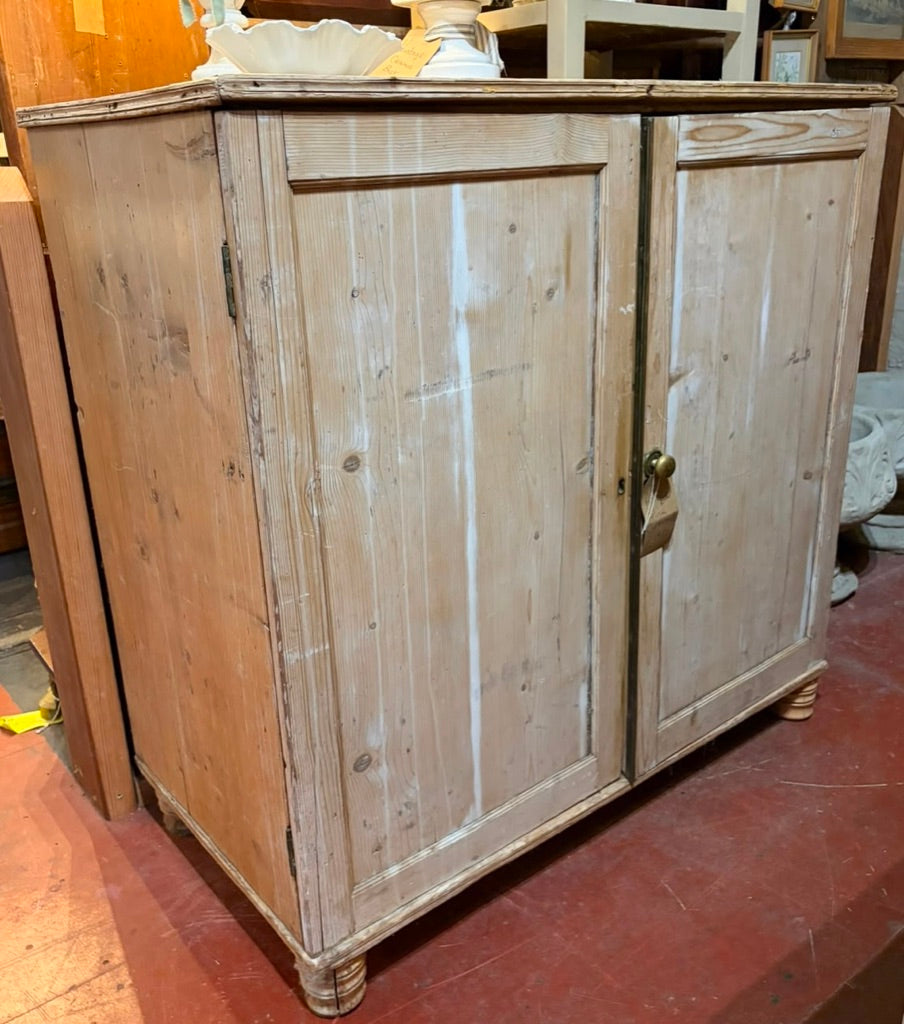 Rustic Antique Pine Cupboard