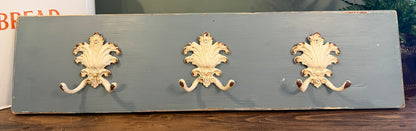Painted Reclaimed Coat Hooks - Distressed Shabby Finish
