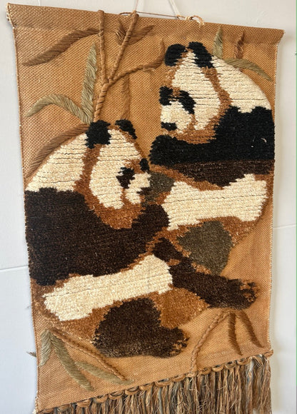 Vintage Woollen Wall Hanging