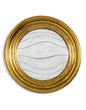 Large Vintage Style Wall Round Antique Gold Convex Mirror