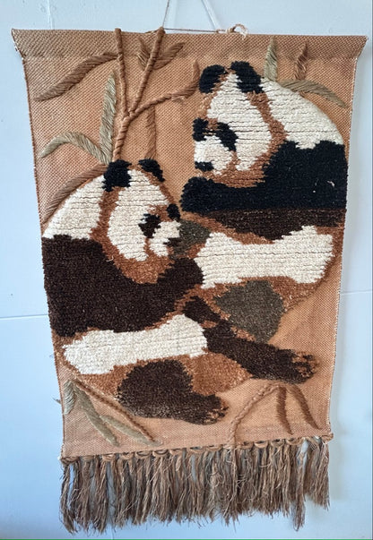 Vintage Woollen Wall Hanging