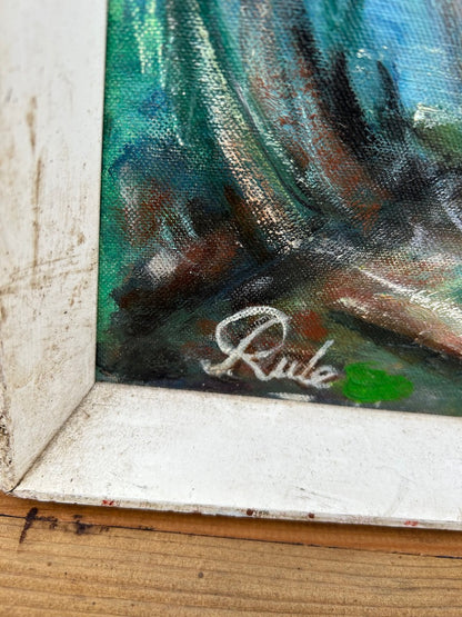 Vintage Painting - Geese - by artist Robert Rae Rule