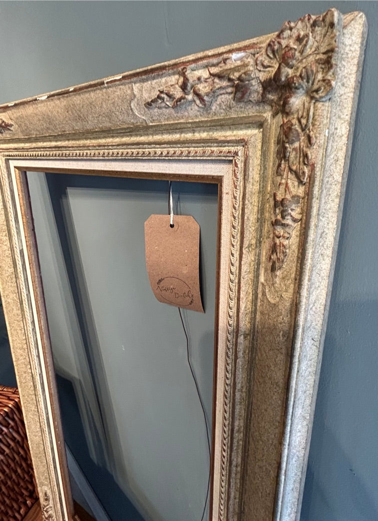 Vintage Gold and Cream Frame