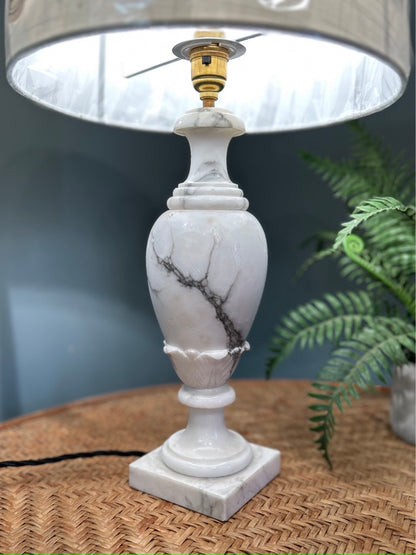 Vintage Mable Lamp Base with Brass Fittings